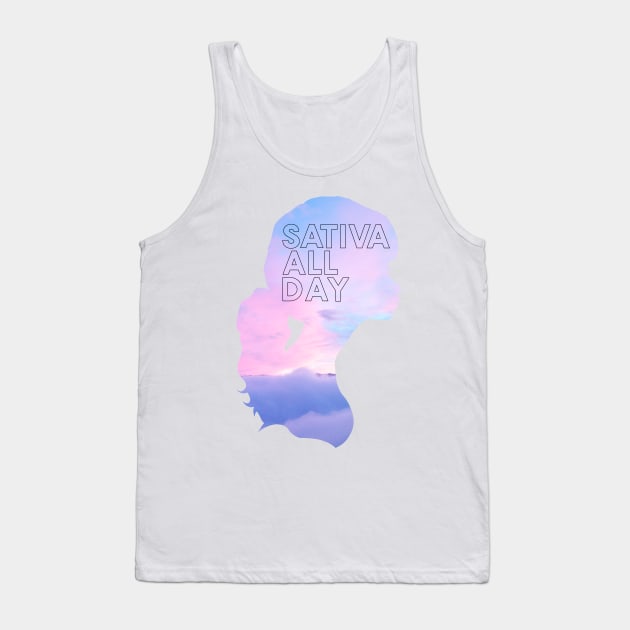 sativa all day Tank Top by openspacecollective